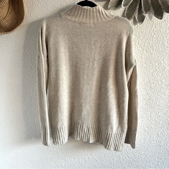 Sanctuary off white mock neck sweater - Picture 5 of 8